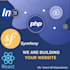 develop web applications using PHP, symfony, and react