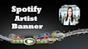 design a spotify artist banner