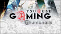 design quality and catchy youtube gaming thumbnails