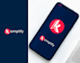 create a minimalist versatile initial logo with new concepts