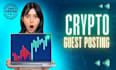 write crypto guest post news article blockchain news site