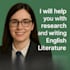 help you with research and academic writing in english literature