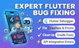 debug and fix your flutter mobile app bugs