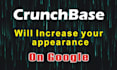 create a professional business profile on crunchbase
