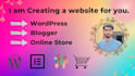 create wordpress website, online store with woocommerce and fix wordpress issues