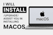 install ,upgrade,assist you in installing macos