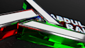 create 3d chrome or glass logo animation intro