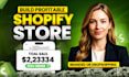 build branded shopify store or dropshipping ecommerce store