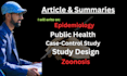 write research articles related to epidemiology, pharmacology and public health