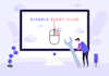 disable right click on your website within 1 hour