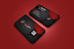 do modern, minimalist, and luxury, business card