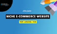 build niche ecommerce websites in PHP laravel vue