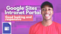 create an intranet using google sites for document library