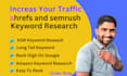 do ahrefs and semrush keyword research for SEO