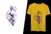 design merchandise graphics t shirt