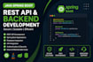 build java spring boot rest apis and backend applications