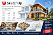 3d sketchup models for architecture and interiors