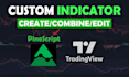 code tradingview indicator in pinescript