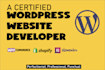design responsive wordpress  website or blog
