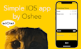 create simple IOS app
