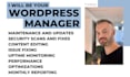 do wordpress maintenance and care for your website