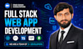 be full stack web app developer frontend backend saas mvp software developer
