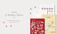 design a sticker sheet