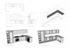 design kitchen cabinet and wardrobe with 3d and 2d drawings