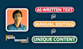 manually rewrite and humanize your ai generated content