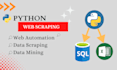 do python automation and unlimited web scraping