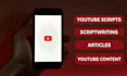 be youtube video script writer content creator