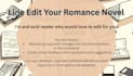 edit your romance novel
