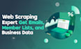 scrap businesses, members, data, emails from any website