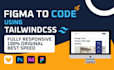 build professional website using tailwind CSS javascript