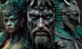 create concept art, character design with midjourney ai