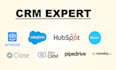 our agency will set up zoho, odoo, zendesk, hubspot, and monday CRM