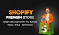 build shopify store or shopify website dropshipping design