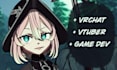 make custom vtuber, vrchat, vrm characters from scratch