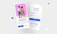 attractive mobile ui ux design or app ui ux design