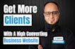 create business wordpress site, company web design, brand website in 72h