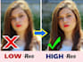 fix blurry photos, sharpen, upscale, enhance resolution