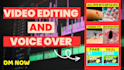 edit your youtube videos and voice over