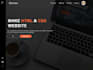 do modern responsive HTML and CSS landing page design