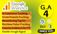 setup or fix google analytics 4 ga4 ecommerce tracking, conversion tracking GTM