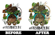 do embroidery digitizing logo design into dst pes emb pxf