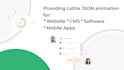 create lottie and svg animation for websites or mobile apps