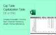 create a cap table for your company