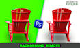 replace and remove bulk images background