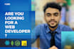 be your expert front end developer with react js skills