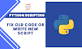 fix any bug or code in python